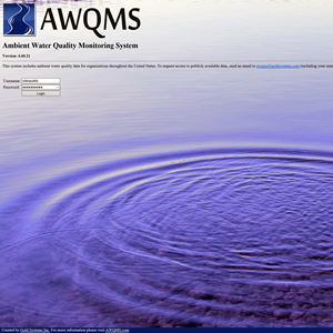 AWQMS Portal